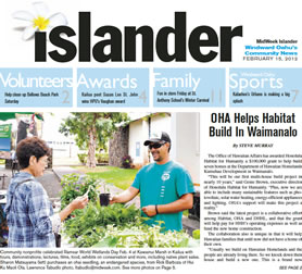 OHA Helps Habitat Build In Waimanalo