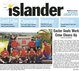 Easter Seals Work Crew Cleans Up