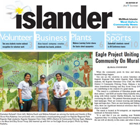 Eagle Project Uniting Community On Mural