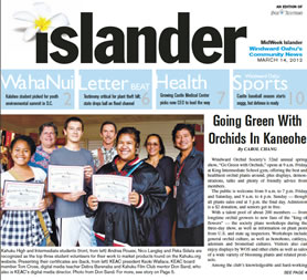 Going Green With Orchids In Kaneohe