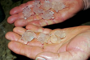 currents hailstones