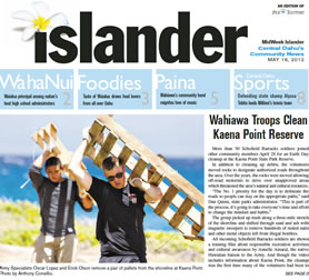 Wahiawa Troops Clean Kaena Point Reserve