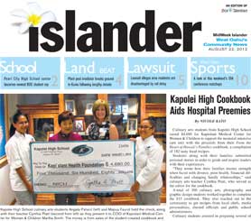 Kapolei High Cookbook Aids Hospital Preemies