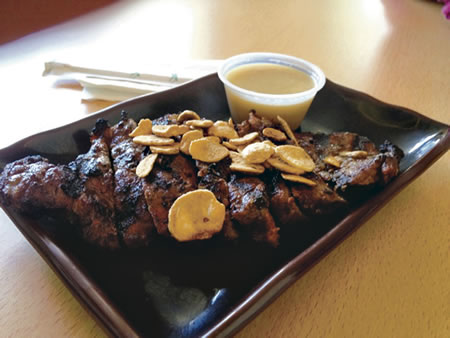 Kaimuki Grill’s garlic steak Kaimuki Grill’s garlic steak