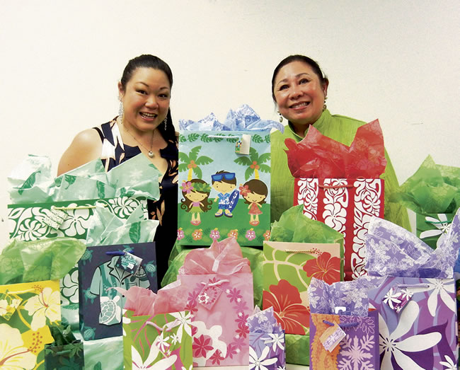 Tisha and Sheila Sugano Tisha and Sheila Sugano
