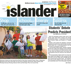 Students’ Debate Predicts President