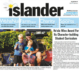 Ho‘ala Wins Award For Its Character-building Student Curriculum