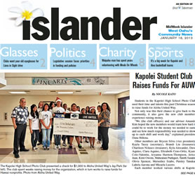 Kapolei Student Club Raises Funds For AUW