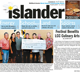 Festival Benefits LCC Culinary Arts