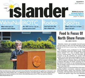 Food Is Focus Of North Shore Forum