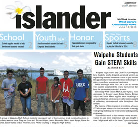 Waipahu Students Gain STEM Skills
