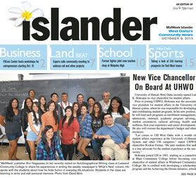 New Vice Chancellor On Board At UHWO