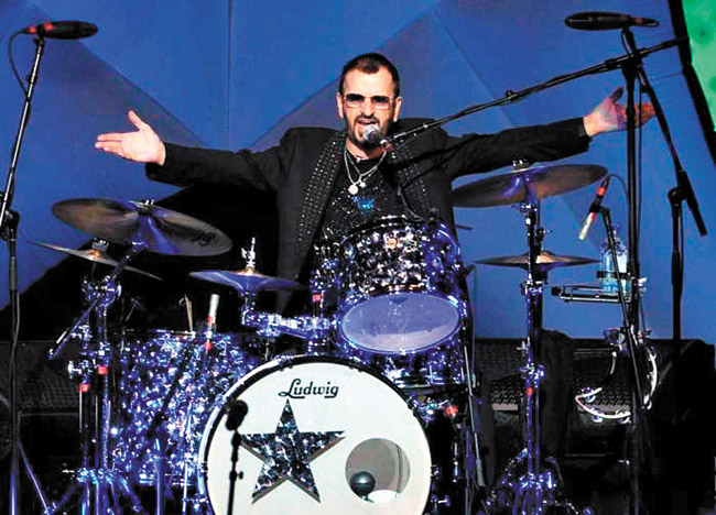 Ringo Starr Nov. 22 and 23 at the Palms. AP photo form Kimo Akane