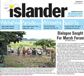 Dialogue Sought For Marsh Forum