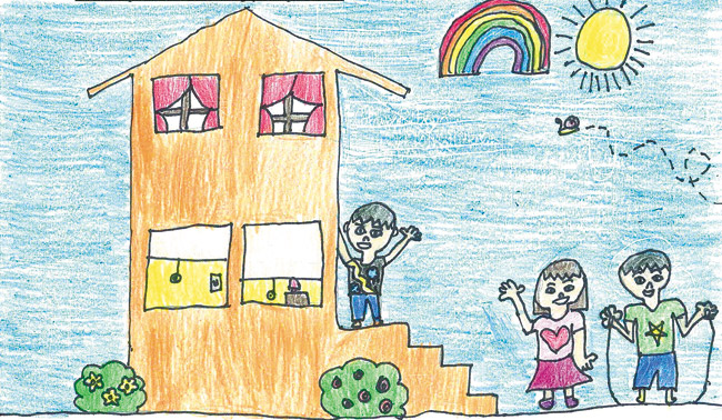 Here is the award-winning energy saving idea created by Sara Tanioka of Mililani Mauka Elementary School. Image courtesy of Hawaiian Electric.