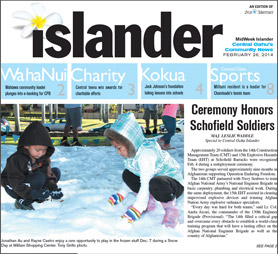 Ceremony Honors Schofield Soldiers