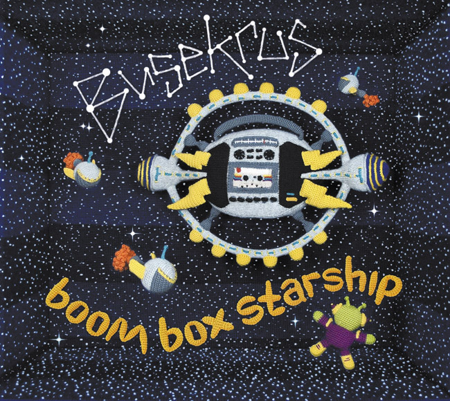 Kailua band Busekrus releases its latest CD this week, featuring a unique cover designed by Hannah Busekrus, a yarn artist in the family who had created three previous covers for the busy group. Image from Marcus Busekrus.