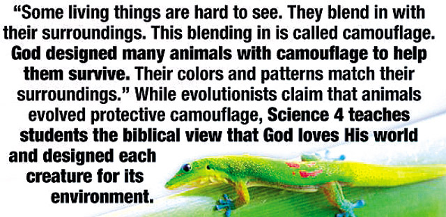 A lesson plan by the Science 4 Project developed by Bob Jones University as a suggested way to teach science to young children - the kind of religious-oriented instruction that should be prohibited from Hawaii's pre-K school plan | Graphic from Bob Jones