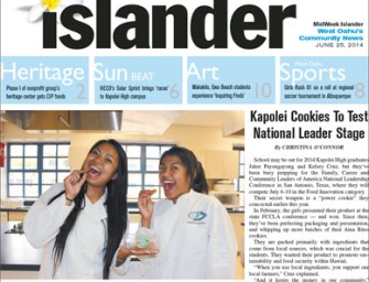 Kapolei Cookies To Test National Leader Stage