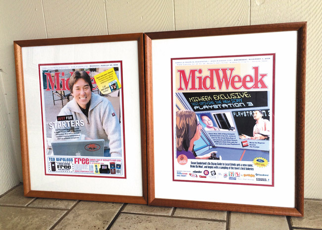The author penned these two cover stories. Alison Young photo