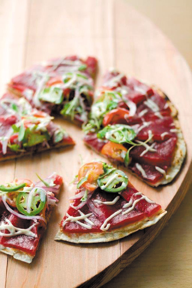 Morimoto's Tuna Pizza PHOTO FROM CHAD YANG