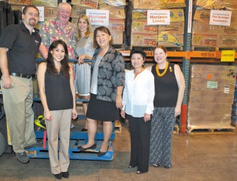 Filling Foodbank Racks