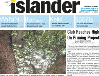Club Reaches High On Pruning Project
