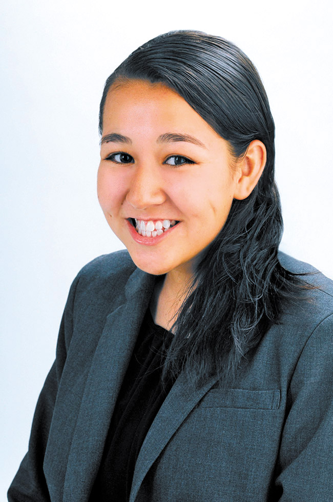Brittany Amano. Photo from Iolani School