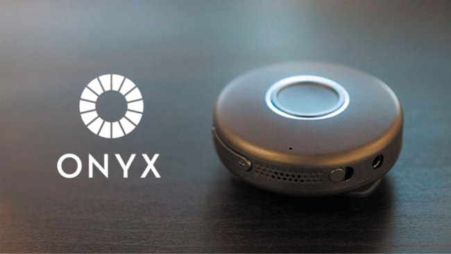 Onyx communicator device PHOTO COURTESY ONBEEP