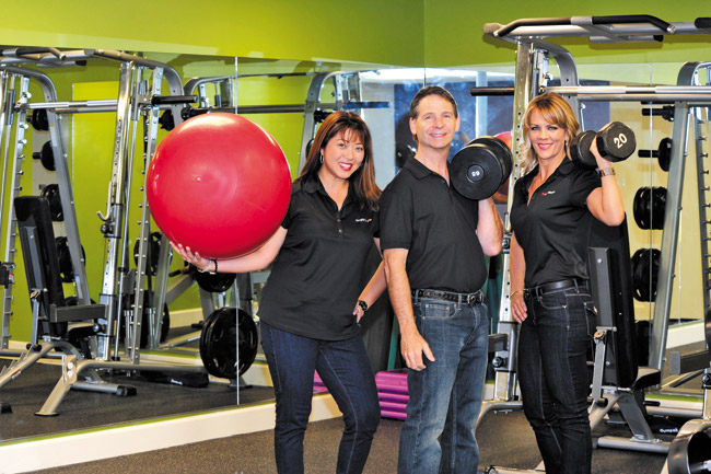 simplicityHR director of operations Debbie Padello, simplicityHR president Kerry Kopp and ALTRES Staffing industrial staffing manager Shani Silva NATHALIE WALKER PHOTO