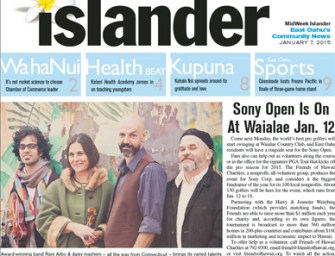 Sony Open Is On At Waialae Jan. 12
