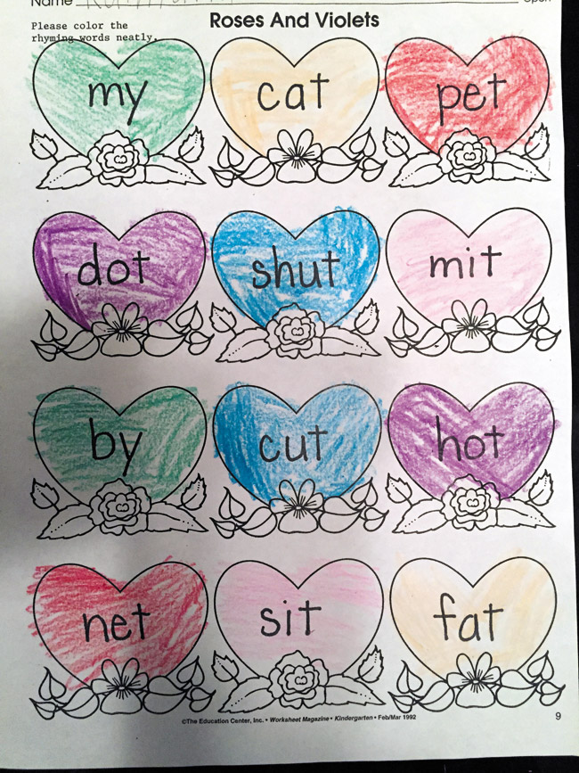 Coincidentally, Kaimana's homework lesson includes the word FAT TANNYA JOAQUIN PHOTO