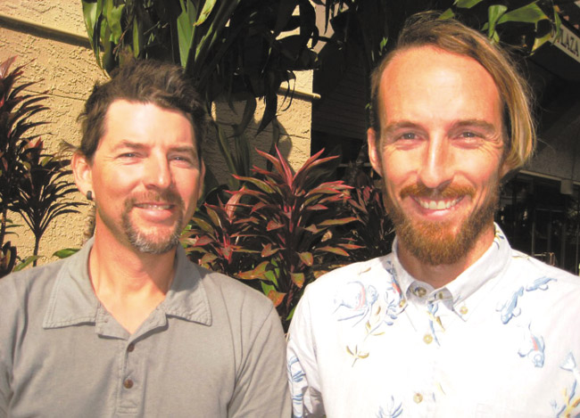Counter Culture Foods owners Jay Bost and Rob Barreca. Photo from Kamehameha Schools.