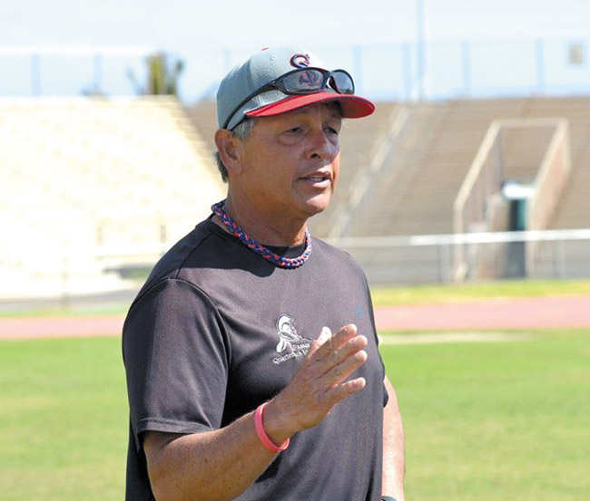 Vince Passas has worked with every great Saint Louis School quarterback NATHALIE WALKER PHOTO