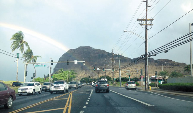 Traffic cameras would help commuters plan ahead if there are lane closures or accidents. Photo from Rep. Tupola's office.