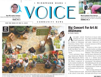 Big Concert For Art At Ahuimanu