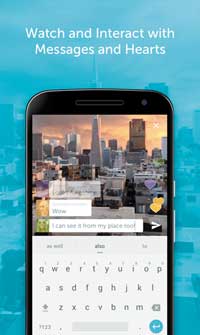 The Android version of Periscope recently was released Photo courtesy Periscope