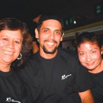 Sharmaine Simao, Leroy Emery and Rani Minei